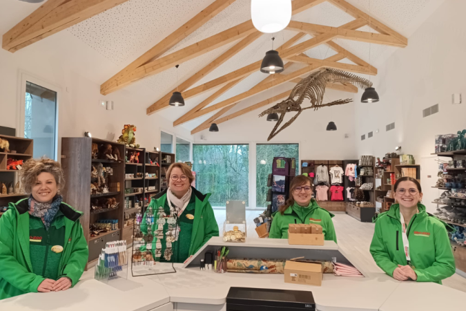 Boutique souvenirs du Parc Dino-Zoo