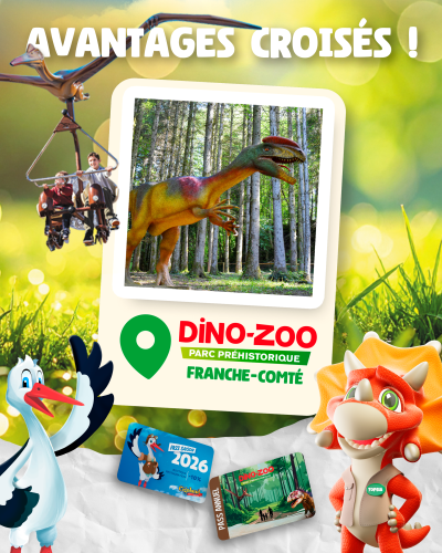 Parcours dinosaures - Parc Dino-Zoo