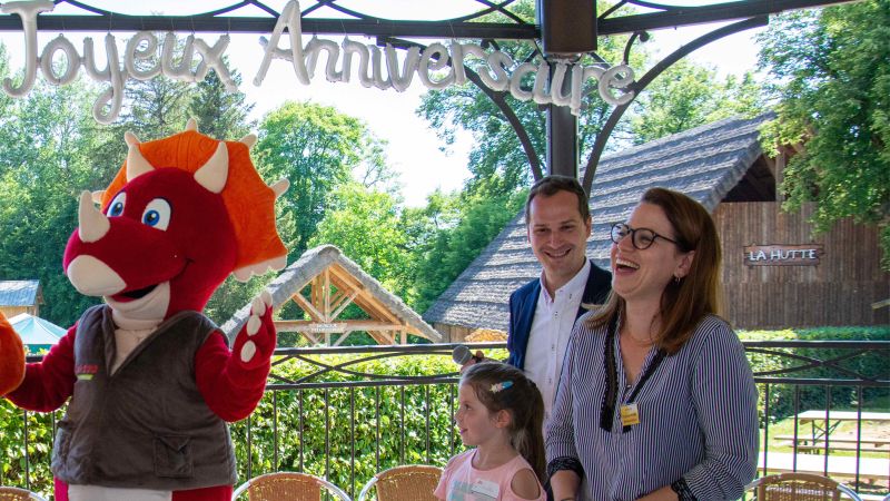 Anniversaire au Parc Dino-Zoo